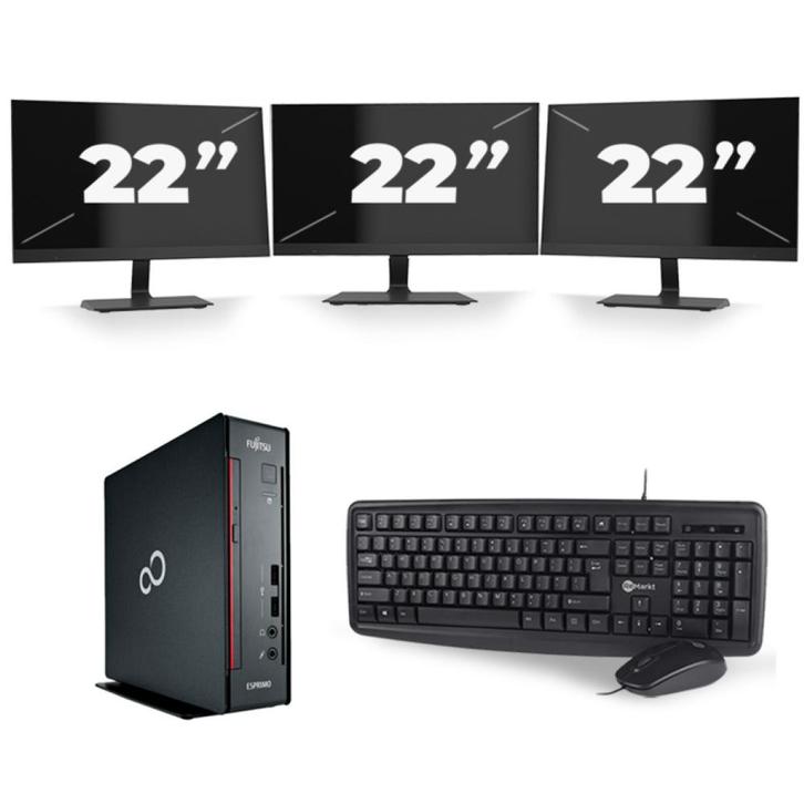 Fujitsu Esprimo Q556 USFF - Intel Core i5-6e Generatie - 8GB, Computers en Software, Desktop Pc's, Nieuw, Verzenden