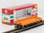 LGB 4010 Niederbordwagen Oranje (Goederenwagons Standaard), Gebruikt, Overige typen, Ophalen of Verzenden, LGB