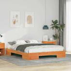 vidaXL Bedframe Bruin 150 x 200 cm, Verzenden, Nieuw, Bruin, Hout