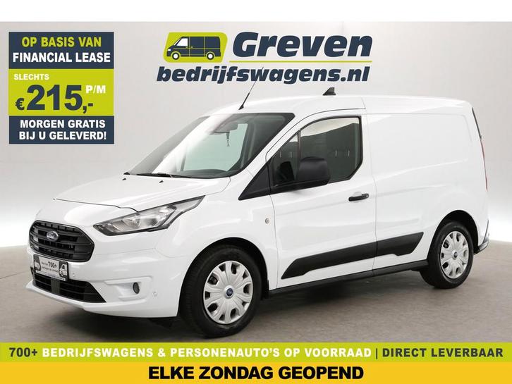Ford Transit Connect 1.5 EcoBlue | 100PK | Airco |, Auto's, Bestelauto's, Te koop, Handgeschakeld, Financial lease, Diesel, Wit