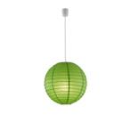 Papieren hanglamp groen, Louisville, Huis en Inrichting, Lampen | Hanglampen, Overige materialen, Nieuw, Ophalen of Verzenden