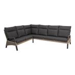 Loungehoekset Treviso - antraciet, Ophalen of Verzenden, Nieuw