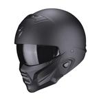Scorpion EXO-Combat Evo II - Mat Zwart, Motoren, Kleding | Motorhelmen, Verzenden, Nieuw met kaartje, XL, Jethelm
