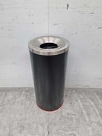 RVS Combisteel Prullenbak afvalbak vlamdover 35 ltr Horeca, Ophalen of Verzenden, Nieuw zonder verpakking