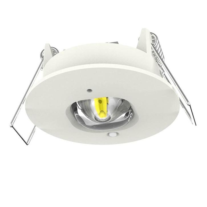 Noodverlichting inbouwspot | 1 Watt | Wit | Ø37mm, Zakelijke goederen, Kantoor en Winkelinrichting | Beveiliging