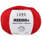 Lang Yarns Merino Plus - 160 felrood - Merinowol Garen, Ophalen of Verzenden, Nieuw