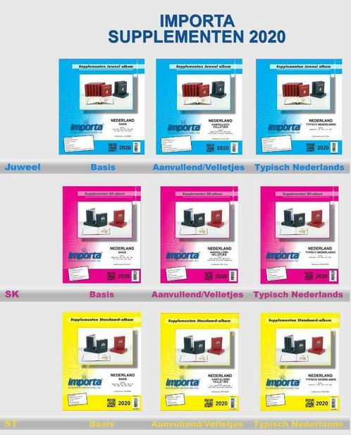 IMPORTA Supplementen 2020 Juweel SK ST KIND zijn beschikbaar, Postzegels en Munten, Postzegels | Toebehoren, Verzamelalbum, Ophalen of Verzenden