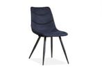 Eetkamerstoel Crazy - eetkamerstoelen - Antraciet, Nieuw, Grijs, Overige materialen