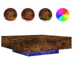 LED Salontafel Eiken - Sfeervol & Goedkoop! OP = OP, 50 tot 100 cm, Vierkant, Nieuw, Modern