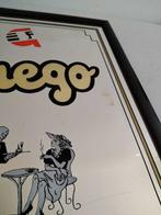 Ancien miroir publicitaire Fuego – “La Qualité dans votre, Antiek en Kunst