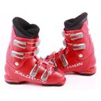 31 32 kinder skischoenen SALOMON PERFORMA T4, red, Sport en Fitness, Skiën en Langlaufen, Gebruikt, Verzenden, Schoenen, Salomon