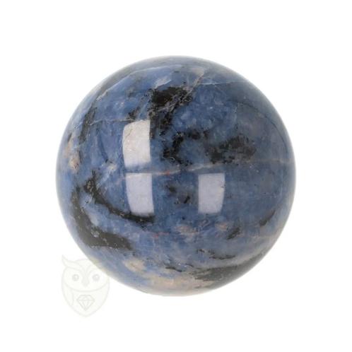 Sodaliet bol Nr 12 - Ø 5,59 cm - 231 gram, Sieraden, Tassen en Uiterlijk, Edelstenen, Nieuw, Verzenden