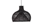 Hanglamp - Embla - 45 cm - Zwart - Rattan - Jörn, Huis en Inrichting, Lampen | Hanglampen, Verzenden, Nieuw