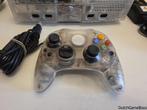 Xbox Classic - Console - Crystal + Controller - Mod, Verzenden, Gebruikt