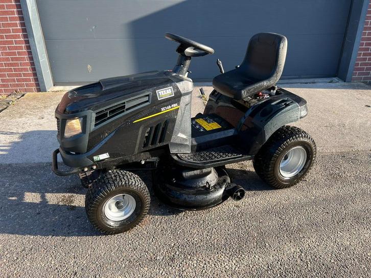 Texas XC140-98H gazonmaaier, Tuin en Terras, Zitmaaiers, Gebruikt, Elektrische starter, 90 tot 120 cm