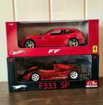 Hot Wheels 1:18 - 2 - Modelauto - Ferrari FF, Ferrari F333, Nieuw