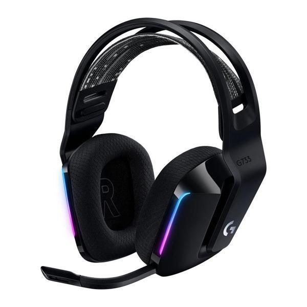 Logitech G733 Lightspeed Headset - Draadloos - Zwart PS4, Spelcomputers en Games, Spelcomputers | Sony PlayStation Consoles | Accessoires
