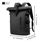 Uitbreidbare Waterdichte Laptop Rugzak met USB Poort 15.6, Computers en Software, Laptoptassen, Verzenden, Nieuw