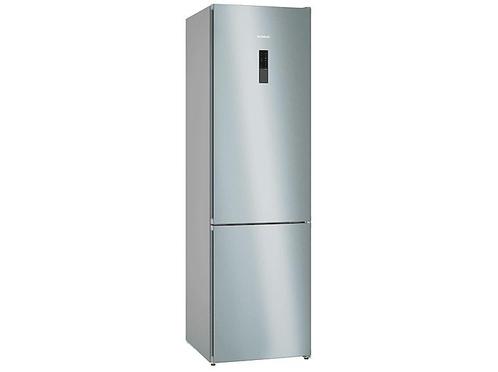 Siemens -   Iq300 Koel-vriescombinatie Zilver, Witgoed en Apparatuur, Koelkasten en IJskasten, 200 liter of meer, Nieuw, Met aparte vriezer