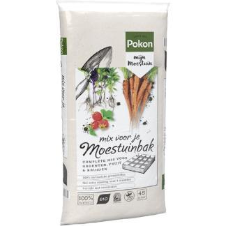 Pokon mix voor je moestuinbak bio | 45 liter, Tuin en Terras, Aarde en Mest, Verzenden