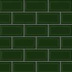 Wandtegel metrotegel 10x20 victorian green glans oud donker, Doe-het-zelf en Verbouw, Tegels, Nieuw, Ophalen of Verzenden, 10 m² of meer