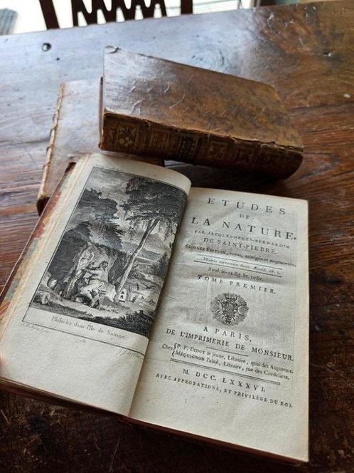 Jacques-Henri Bernardin de Saint-Pierre - Études de la, Antiek en Kunst, Antiek | Boeken en Bijbels