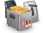 friteuse Turbo 4L Inox met stofdeksel, Verzenden, Nieuw