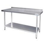 Werktafel met Spatrand RVS | 5 Formaten Vogue, Verzenden, Nieuw in verpakking
