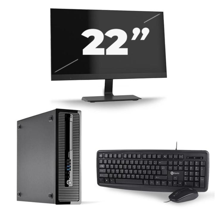 HP ProDesk 400 G1 SFF - Intel Core i7-4e Generatie - 16GB RA, Computers en Software, Desktop Pc's, Nieuw, Verzenden