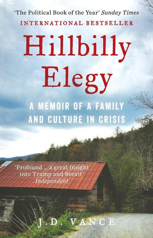 9780008220563 Hillbilly Elegy J. D. Vance, Boeken, Biografieën, Nieuw, Verzenden