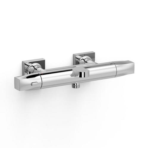 Thermostatische Mengkraan Tres Over-Wall voor Bad en Douche, Doe-het-zelf en Verbouw, Sanitair, Kraan, Nieuw, Chroom, Ophalen of Verzenden