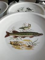 Exclusive Porcelaine SOLOGNE - Serveerset voor vis (8) -