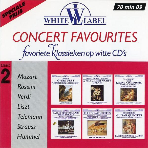 Mozart, Rossini, Verdi, Liszt, Telemann, Strauss, Hummel - C, Cd's en Dvd's, Cd's | Pop, Gebruikt, Ophalen of Verzenden