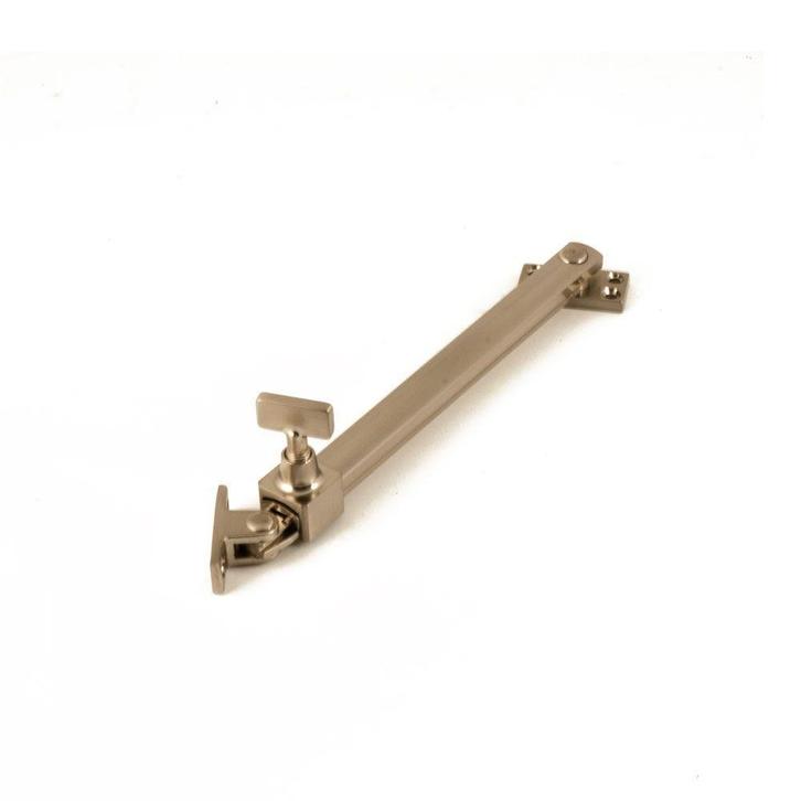 Telescopische raamuitzetter - mat nikkel, Doe-het-zelf en Verbouw, Hang- en Sluitwerk, Nieuw, Verzenden