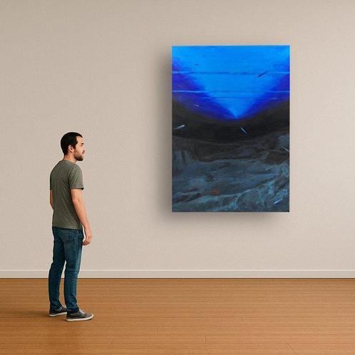 Yeyo Argüez - Deep 047 XL, Antiek en Kunst, Kunst | Schilderijen | Modern