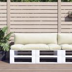 Creme Palletkussens - Tuinkussens | Retourdeal | 35% Off, Ophalen of Verzenden, Nieuw, Beige, Rechthoekig