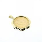 Gouden hanger van 10 gulden munt; Koningin Wilhelmina 1913, Ophalen of Verzenden, Gebruikt, Goud, Overige merken