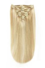 Remy Human Hair extensions  18 - bruin / blond 16/613, Sieraden, Tassen en Uiterlijk, Uiterlijk | Haarverzorging, Nieuw