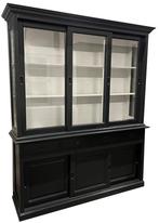 Buffetkast antraciet - wit Jubbega  180cm, Huis en Inrichting, Ophalen of Verzenden, Nieuw