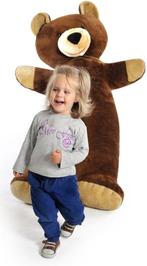 XXL teddybeer - bruin - 170 cm, Kinderen en Baby's, Speelgoed | Knuffels en Pluche, Ophalen of Verzenden, Nieuw