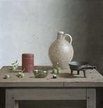 Leo Pors (1952) - Middeleeuws glas, pan en kruik, met