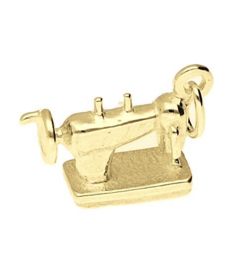 Gouden Naaimachine kettinghanger, Sieraden, Tassen en Uiterlijk, Kettinghangers, Verzenden