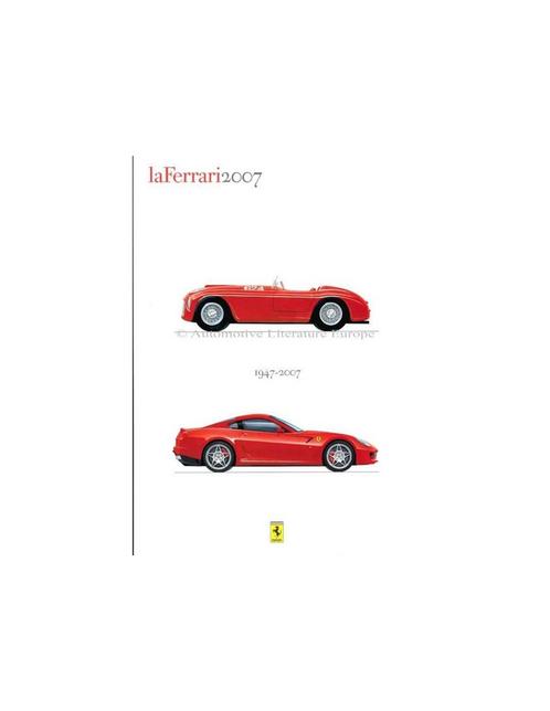 2007 FERRARI LA FERRARI BROCHURE 3056/07, Boeken, Auto's | Folders en Tijdschriften, Ferrari