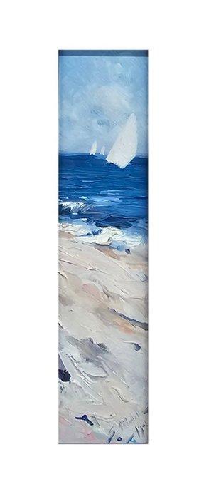 Segundo Matilla Marina (1862–1937) - Small vertical marine, Antiek en Kunst, Kunst | Schilderijen | Klassiek