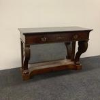 Tweedehands antieke Wandtafel, console tafel met spiegel,, Huis en Inrichting, Ophalen of Verzenden, Gebruikt