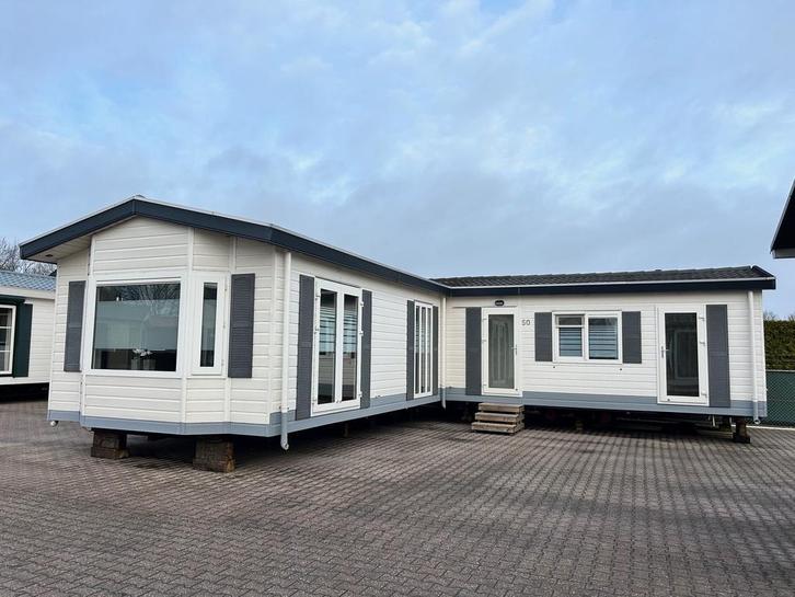 Chalet L-vorm 2 Slk, voorzien van CV, Caravans en Kamperen, Stacaravans, tot en met 4