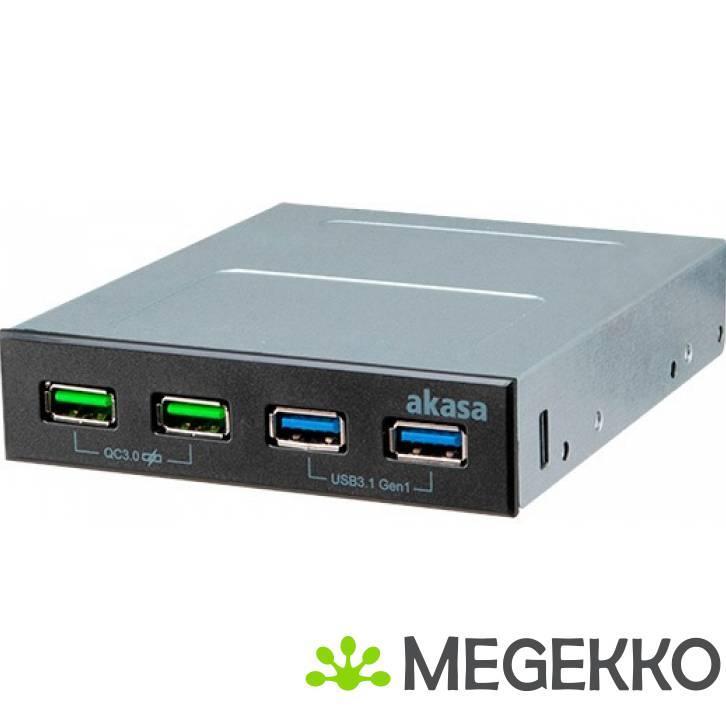 Akasa AK-ICR-34 Universeel Voorpaneel, Computers en Software, USB Sticks, Nieuw, Verzenden