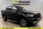 Ford Ranger 2.0 4X4 Wildtrak Supercab 213PK DC 5 Zits Airco, Automaat, Overige carrosserieën, Zwart, Diesel