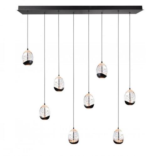 High light | Hanglamp | Helder | Clear Egg | 8 lichts, Huis en Inrichting, Lampen | Hanglampen, 75 cm of meer, Nieuw, Glas, Ophalen of Verzenden