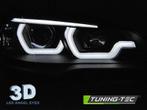 Koplampen dual halo rims BMW X5 E70 07-13 ZWART, Ophalen of Verzenden, Nieuw